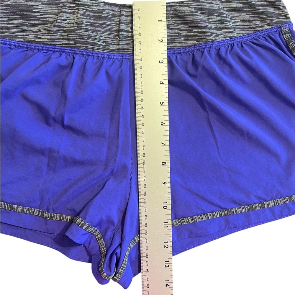 VSX Victoria’s Secret purple blue athletic shorts Size L - Picture 4 of 8